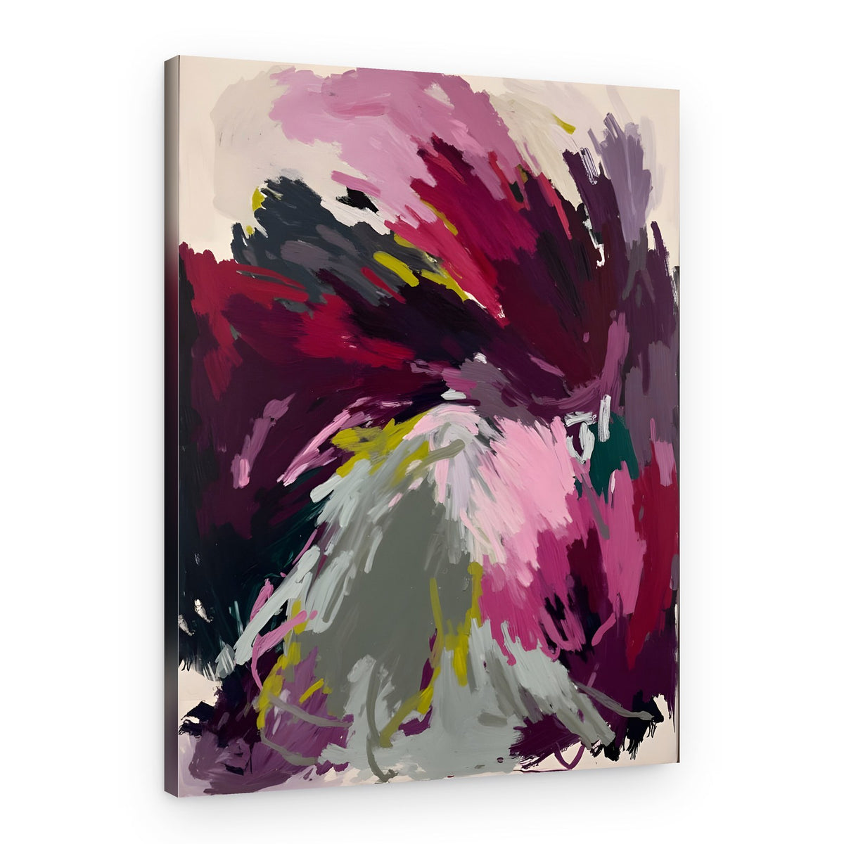 Vibrant Abstract Swirl – Canvas Print