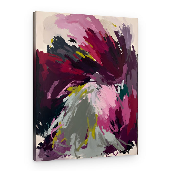 Vibrant Abstract Swirl – Canvas Print