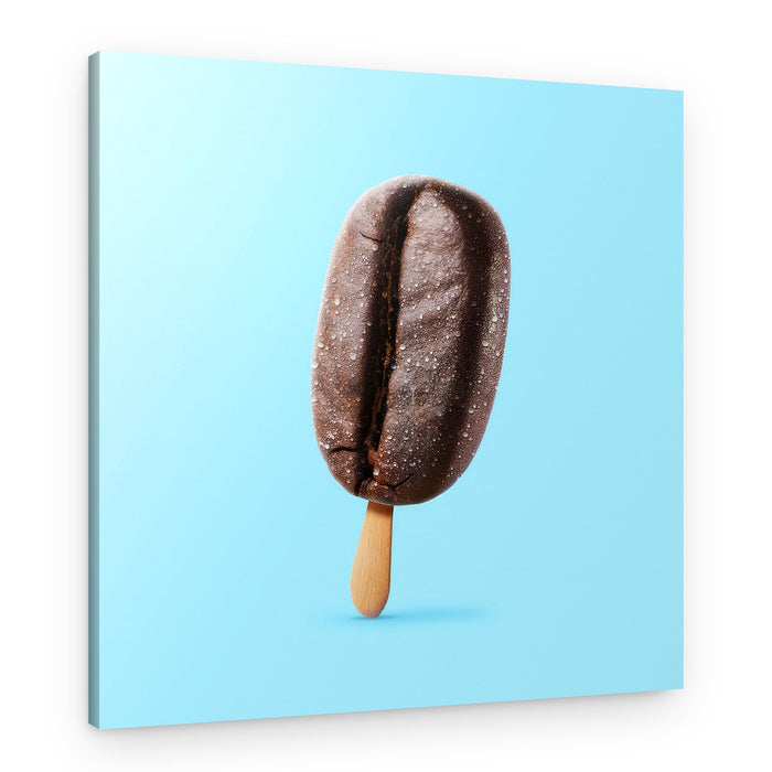 Coffee Ice Cream Pop – Canvas Print
