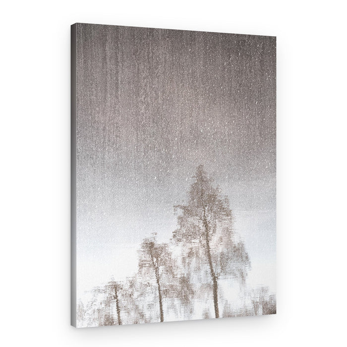 Muted Tree Reflection – Canvas Print