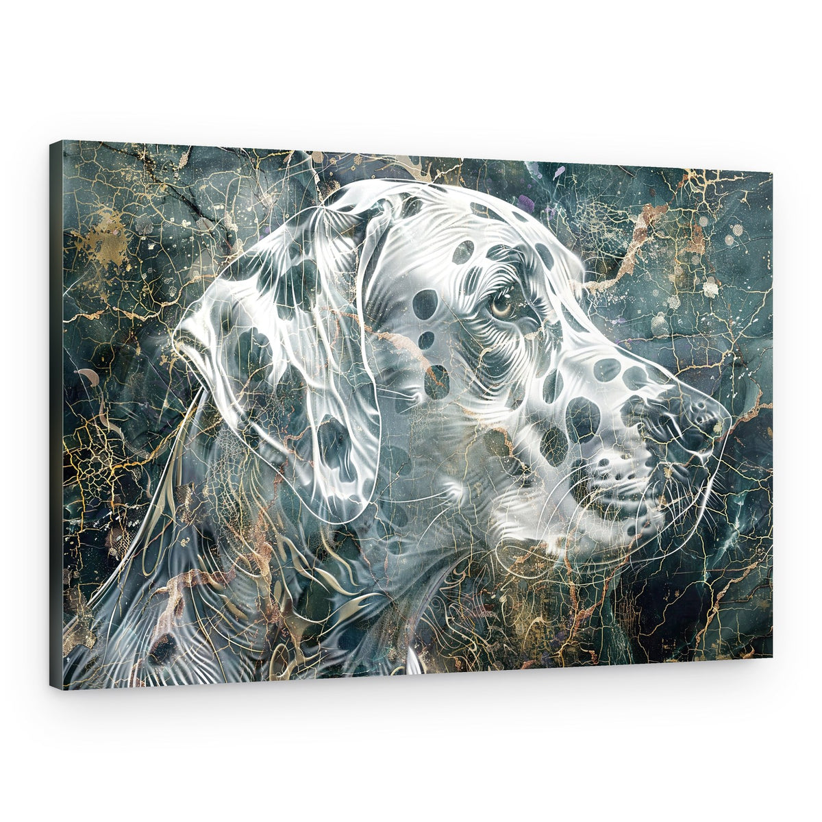 Elegant Spotted Dalmatian – Canvas Print