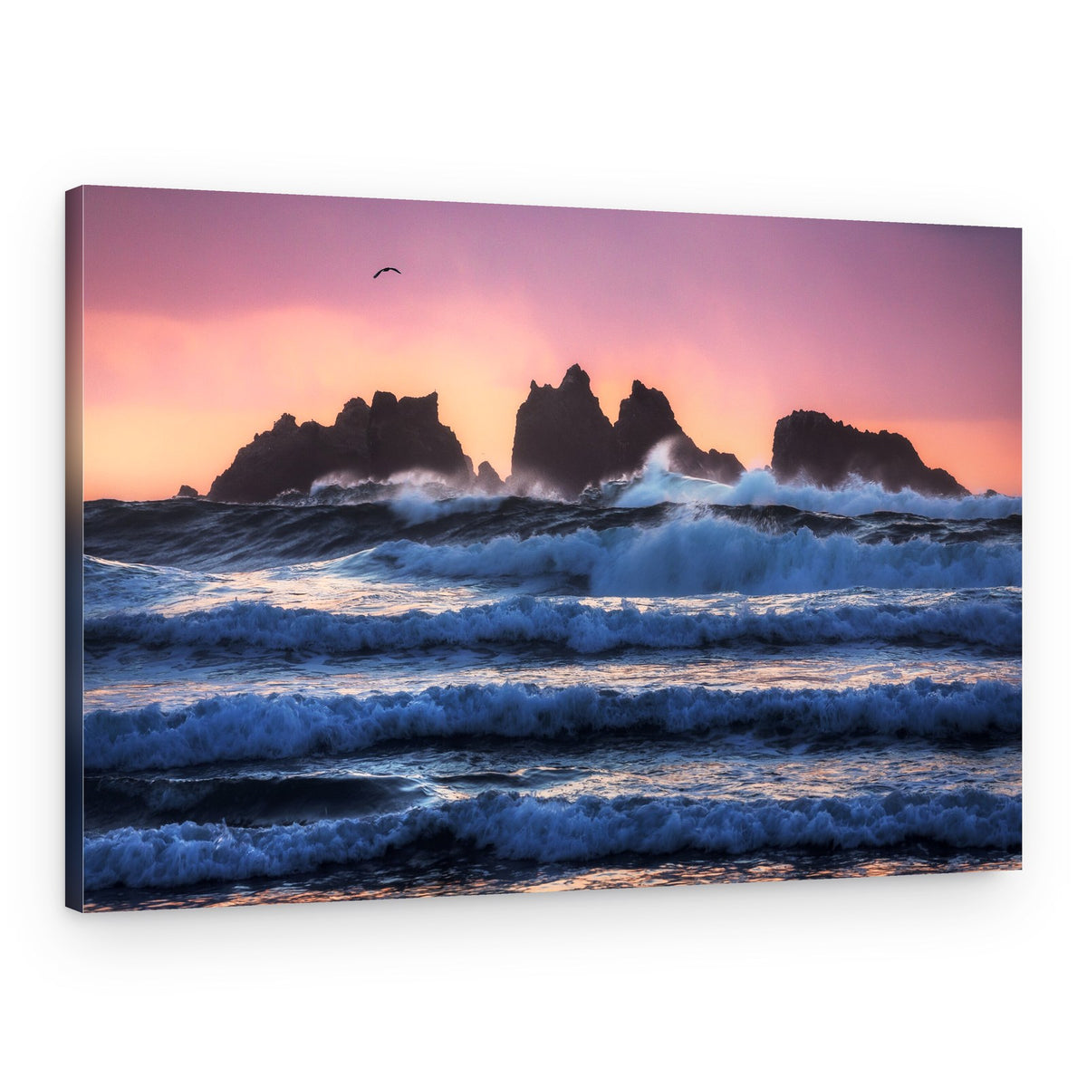 Dramatic Ocean Sunset – Canvas Print