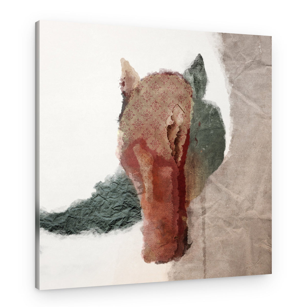 Abstract Horsehead – Canvas Print