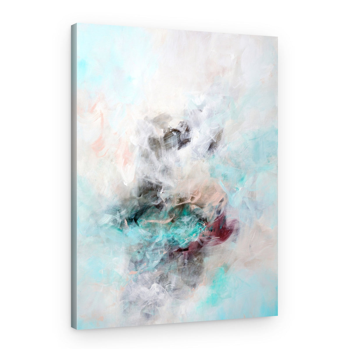 Ethereal Abstract Flow – Canvas Print