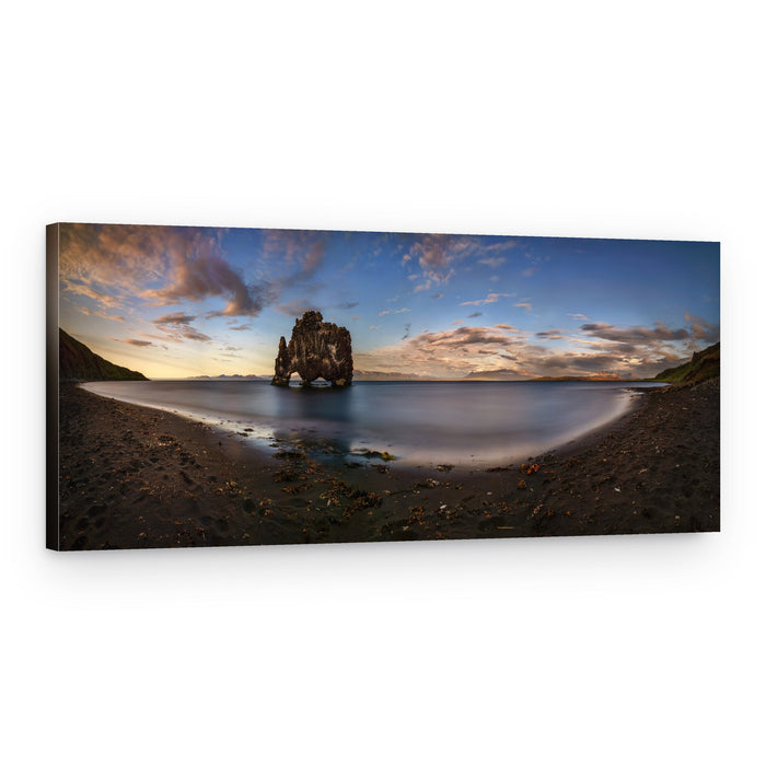 Majestic Sea Stack Dusk – Canvas Print