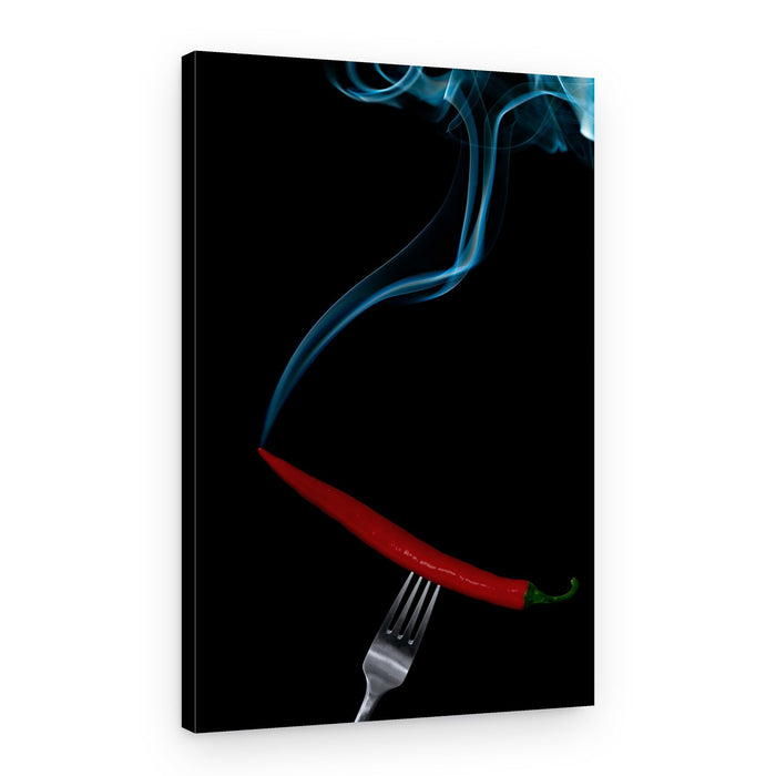 Hot Chili Smoke – Canvas Print