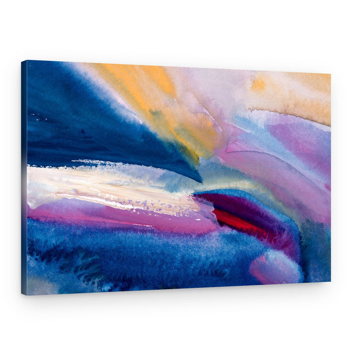 Vibrant Abstract Flow – Canvas Print