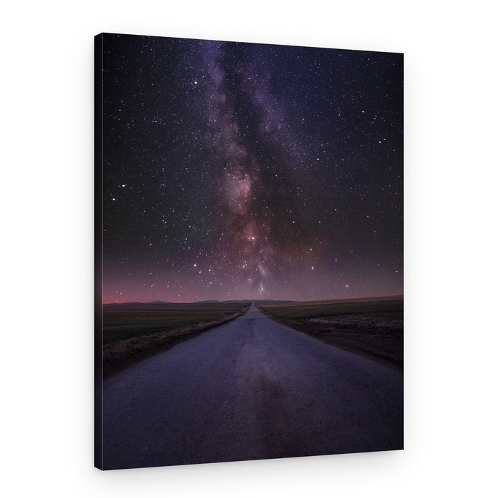 Milky Way Road – Canvas Print