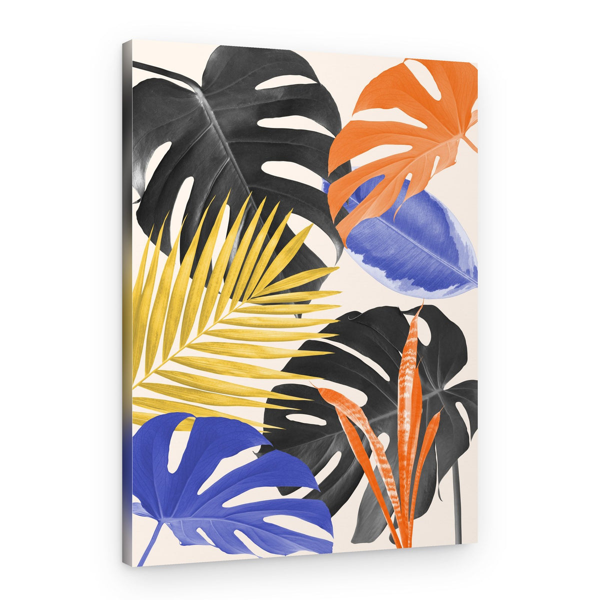 Colorful Tropical Foliage – Canvas Print