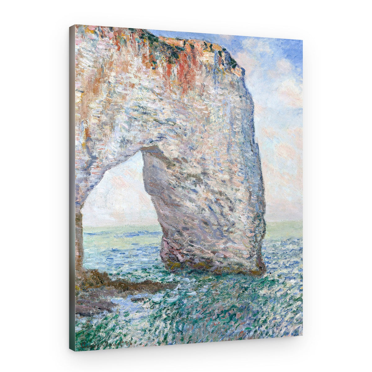 The Manneporte Near Étretat (1886) – Canvas Print