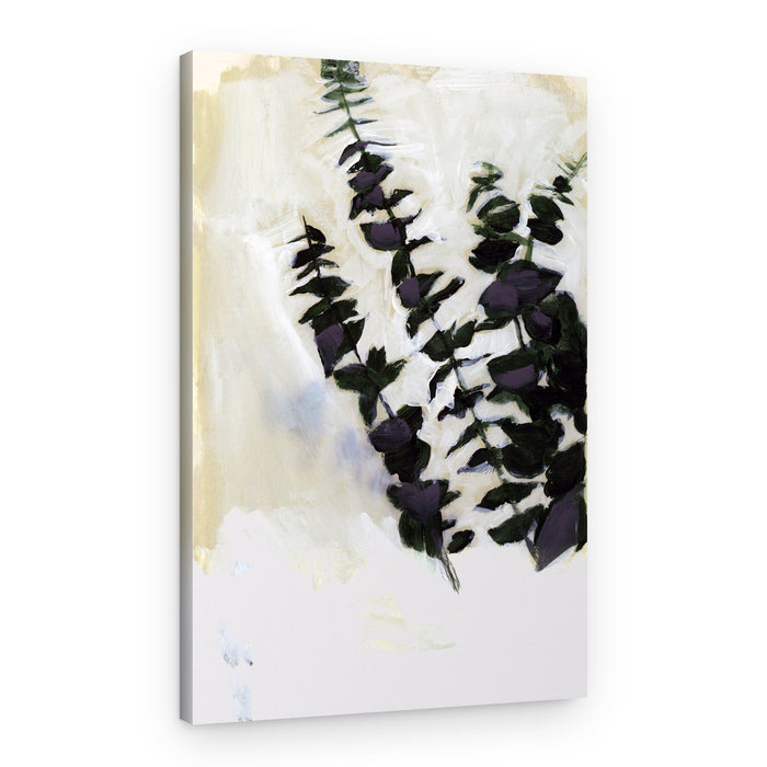 Abstract Purple Foliage – Canvas Print