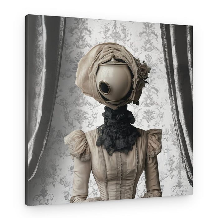 Surreal Victorian Figure – Canvas Print
