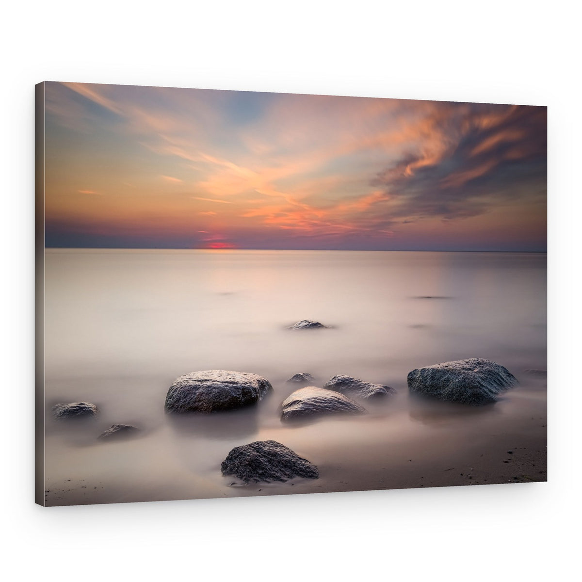 Dreamy Ocean Sunset – Canvas Print