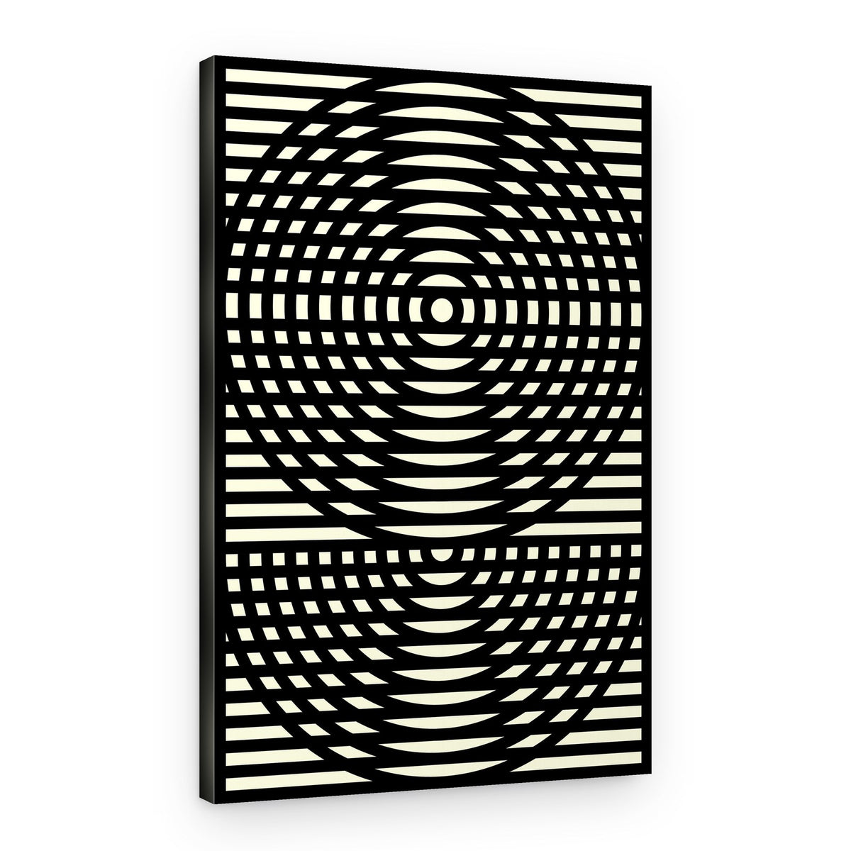 Geometric Optical Illusion – Canvas Print