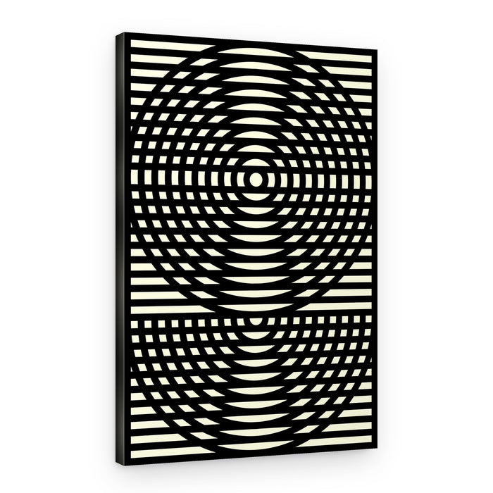 Geometric Optical Illusion – Canvas Print