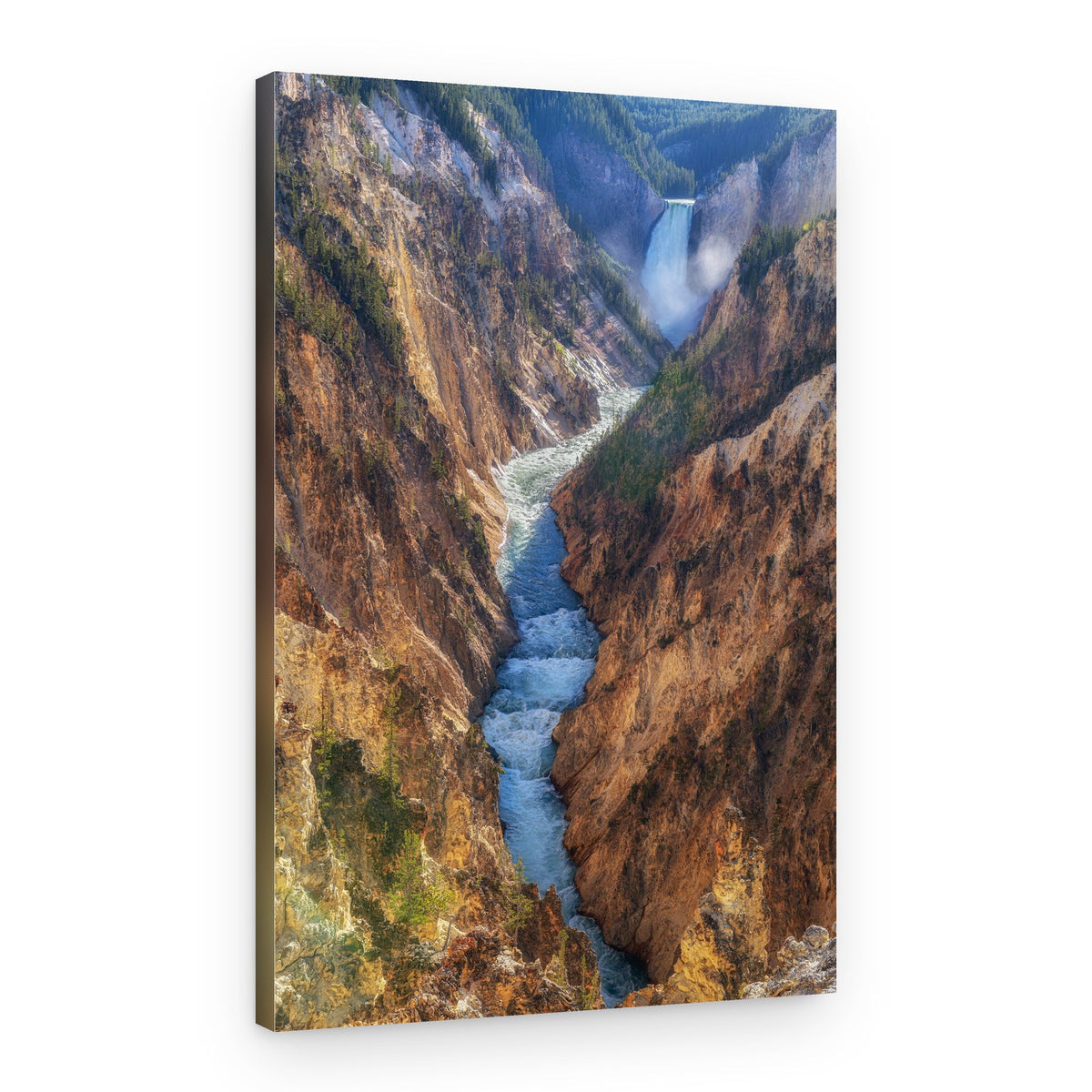 Canyon River Falls – Canvas Print
