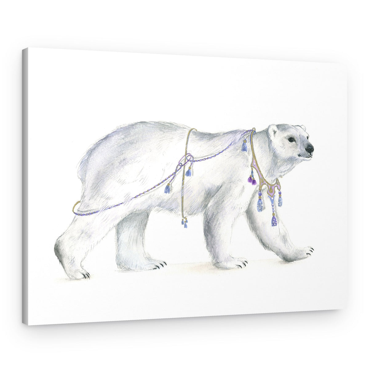 Regal Polar Majesty – Canvas Print