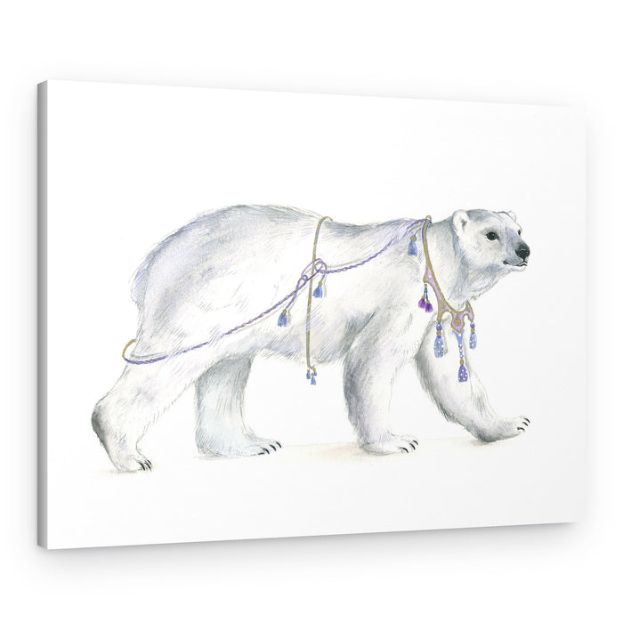 Regal Polar Majesty – Canvas Print