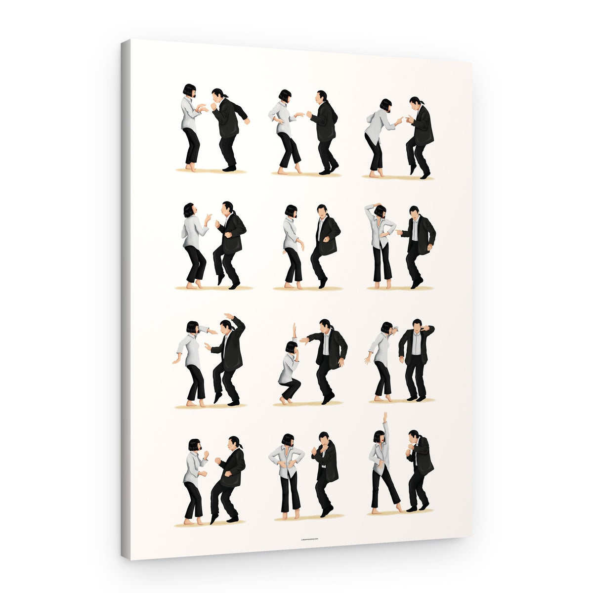 Dynamic Dance Moves – Canvas Print