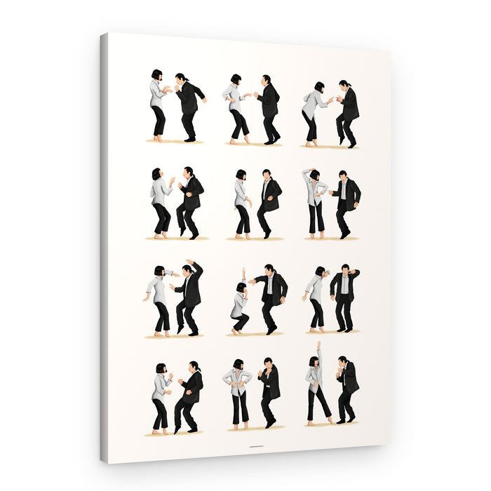 Dynamic Dance Moves – Canvas Print