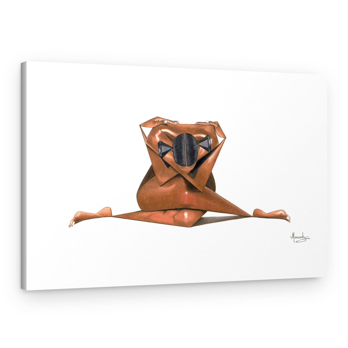 Abstract Geometric Splits – Canvas Print