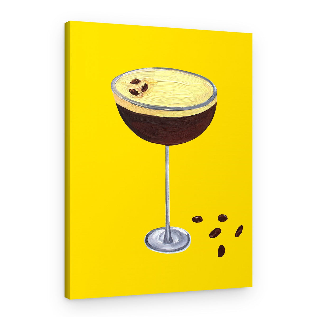 Bold Espresso Cocktail – Canvas Print