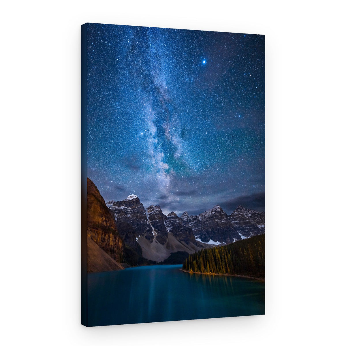 Milky Way Mountain Lake – Canvas Print