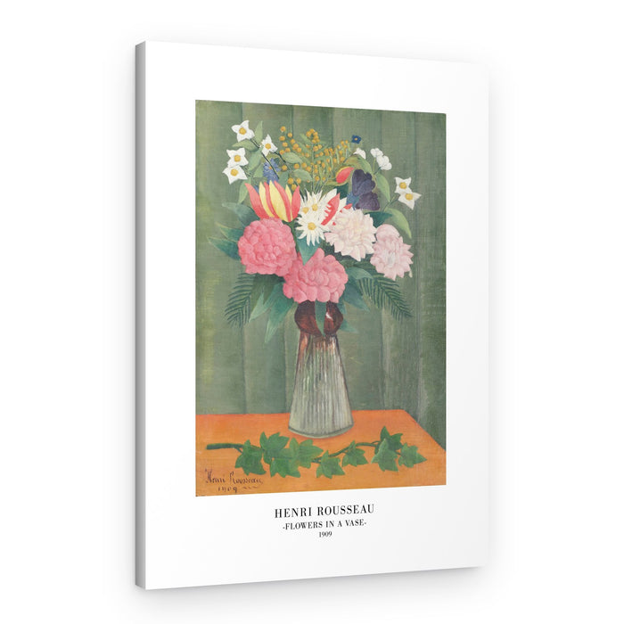 Flowers In a Vase – Canvas Print