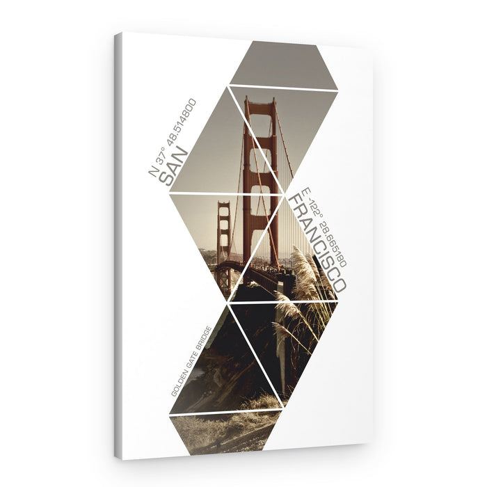 Golden Gate San Francisco – Canvas Print