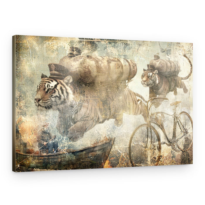 Flying Tigers Adventure – Canvas Print