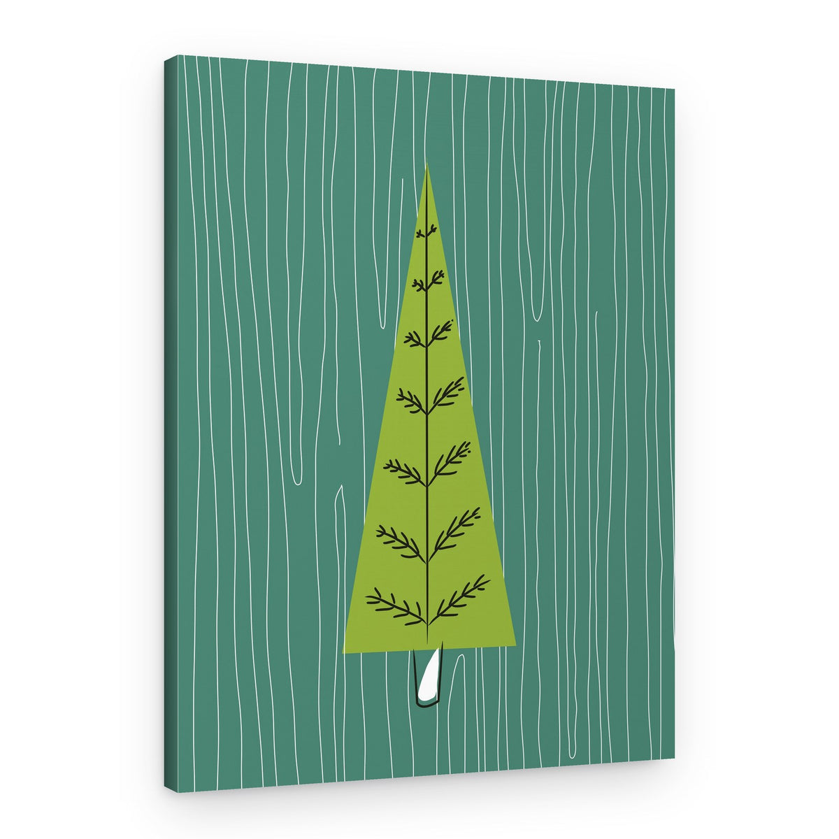 Modern Pine Tree – Canvas Print