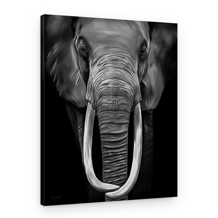 Majestic Elephant – Canvas Print