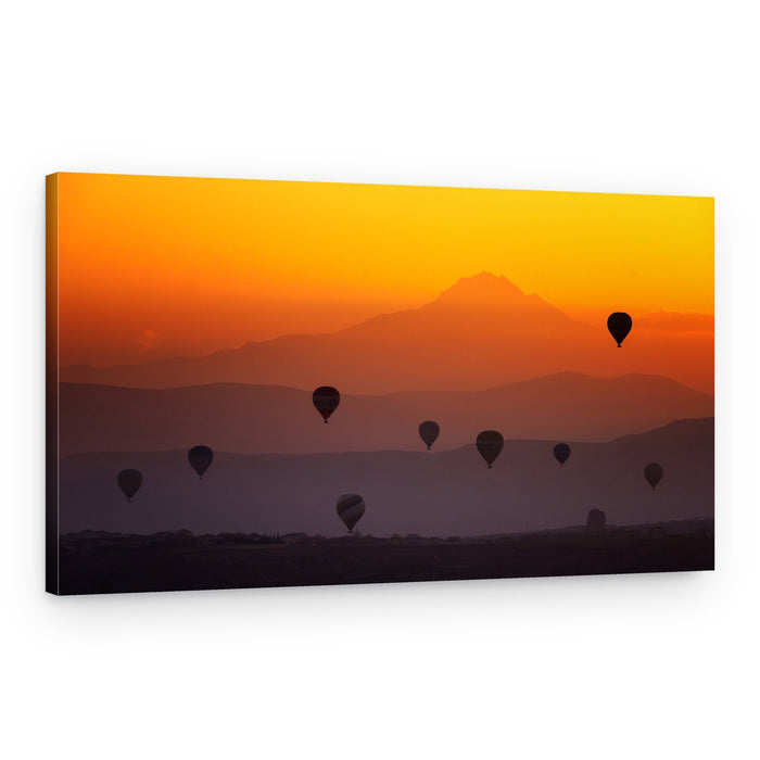 Sunrise Hot Air Balloons – Canvas Print