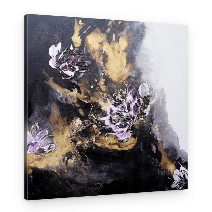Elegant Floral Abstract – Canvas Print