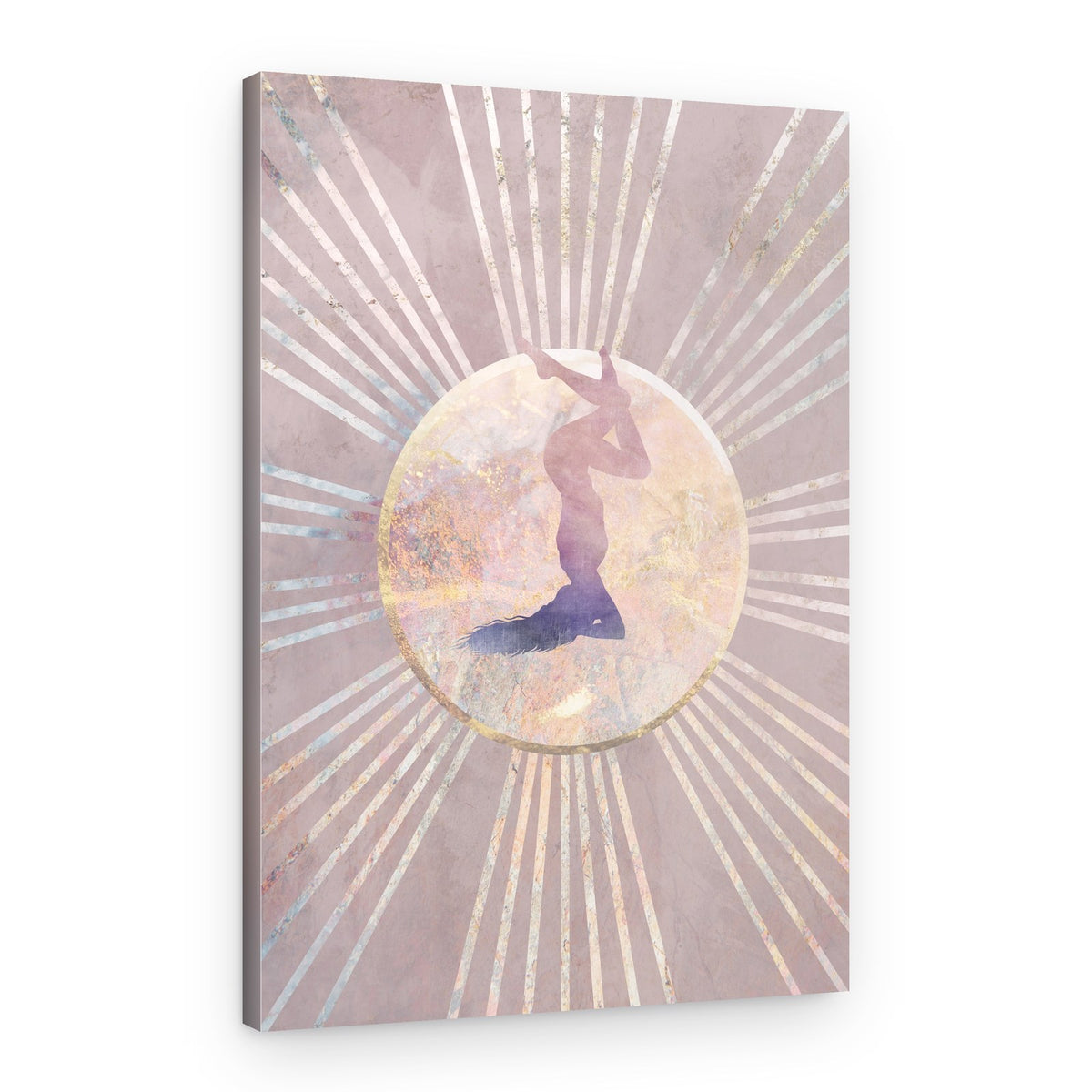 Serene Yoga Balance – Canvas Print