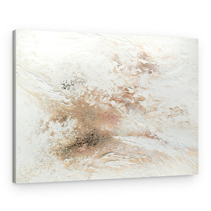 Earthy Abstract Textures – Canvas Print