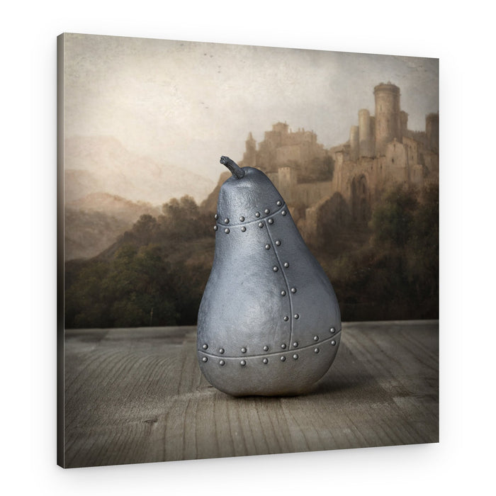 Armored Pear Castle – Canvas Print