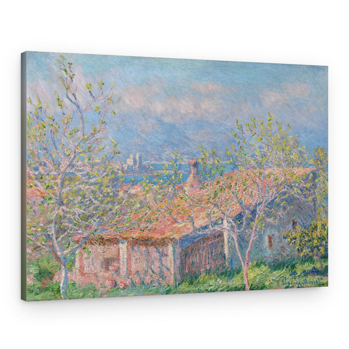 Gardener's House At Antibes (1888) By Claude Monet – Canvas Print
