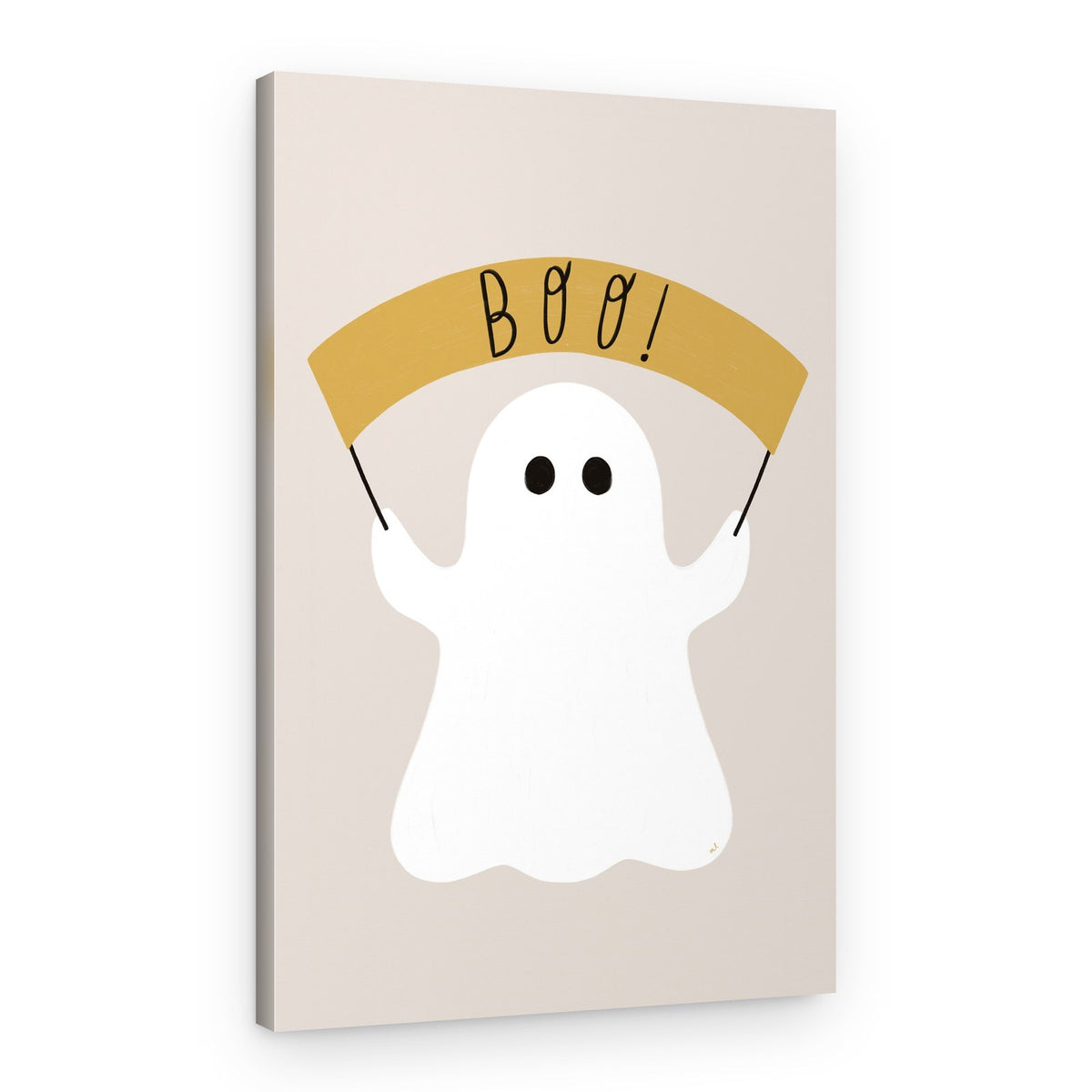 Halloween Boo Ghost – Canvas Print