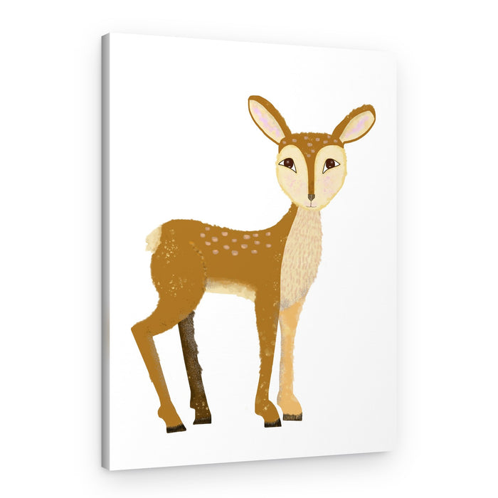 Sweet Spotted Fawn – Canvas Print