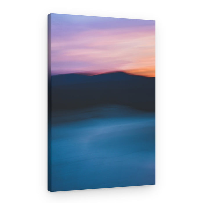 Dreamy Mountain Sunset – Canvas Print