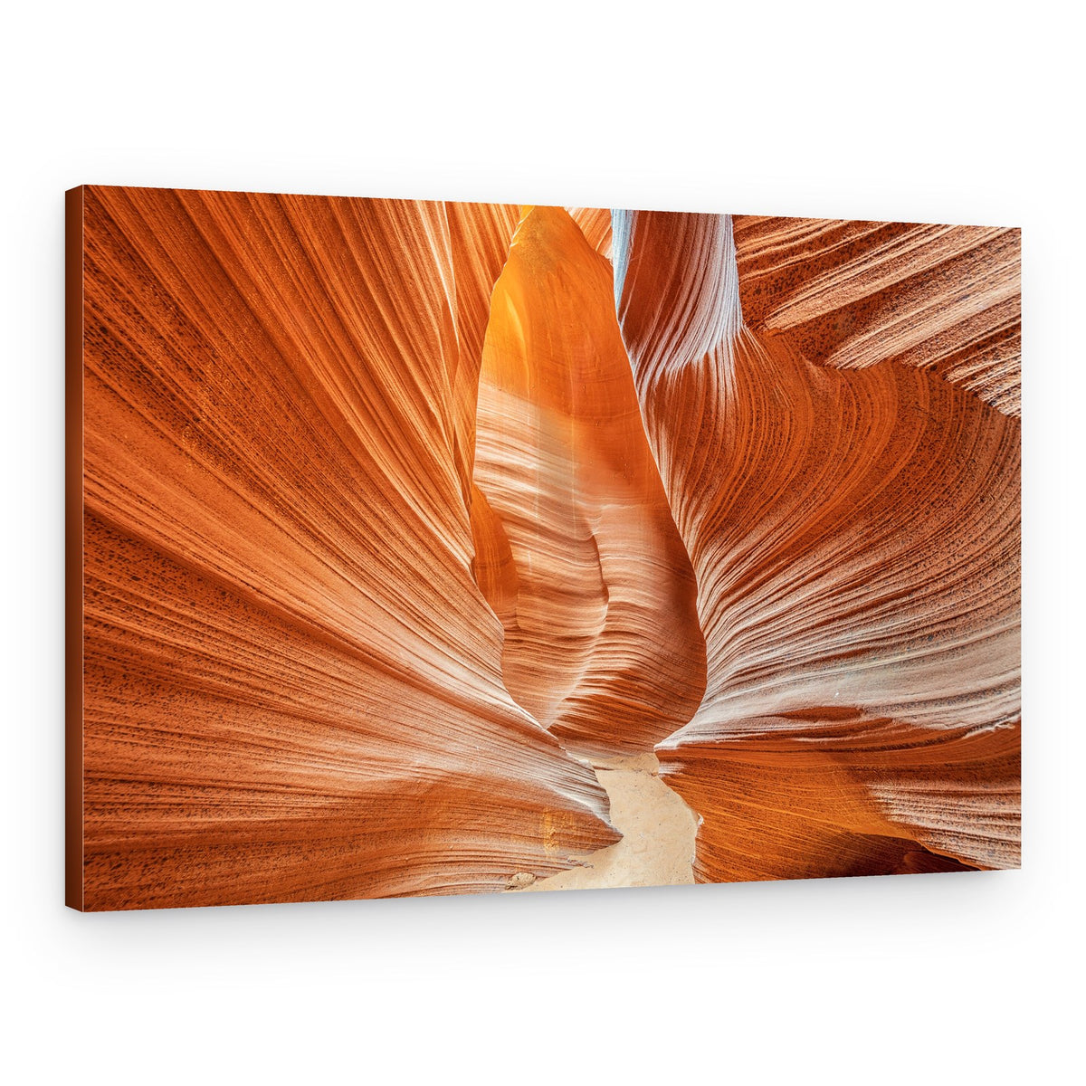 Warm Canyon Light – Canvas Print