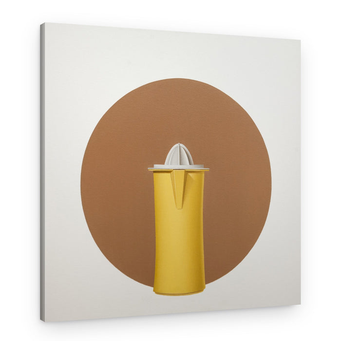 Modern Yellow Juicer – Canvas Print