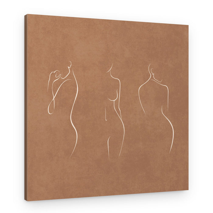 Elegant Silhouettes – Canvas Print