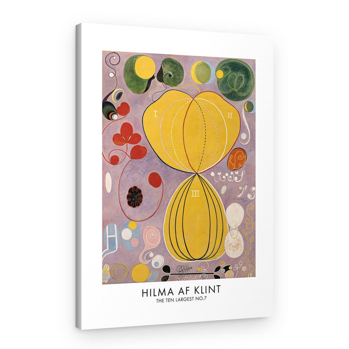 The Ten Largest No.7 Poster – Canvas Print