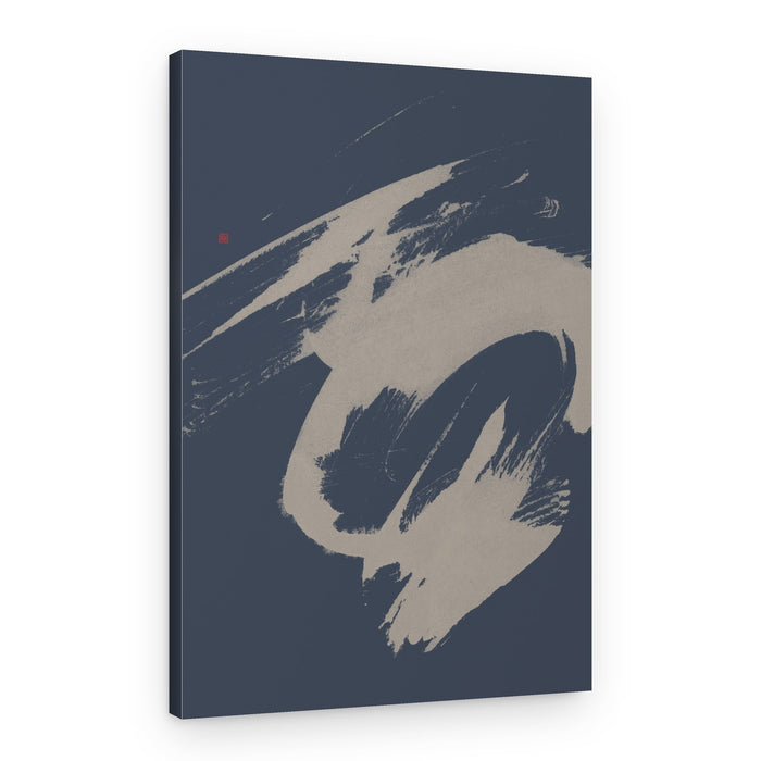 Dynamic Abstract Brushstrokes – Canvas Print