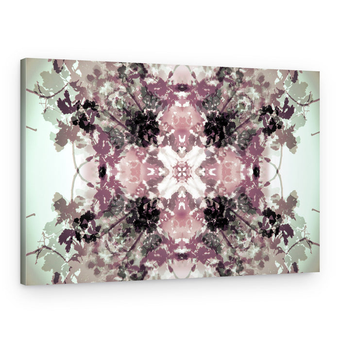 Muted Botanical Symmetry – Canvas Print
