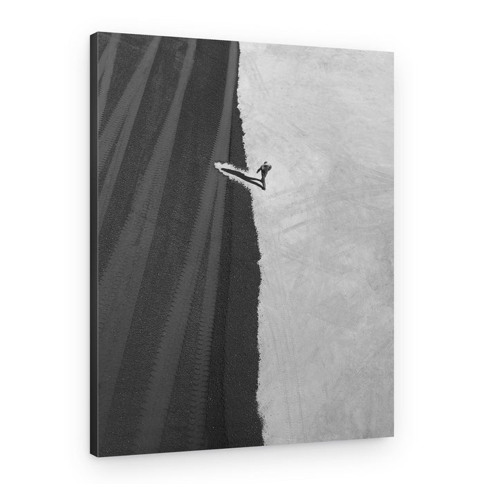 Man On The Boundary – Canvas Print