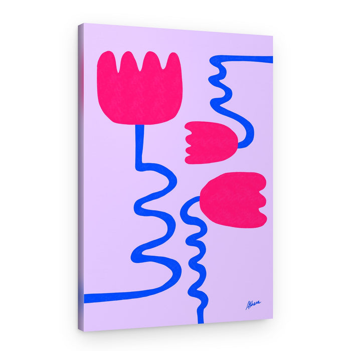 Bold Tulips – Canvas Print