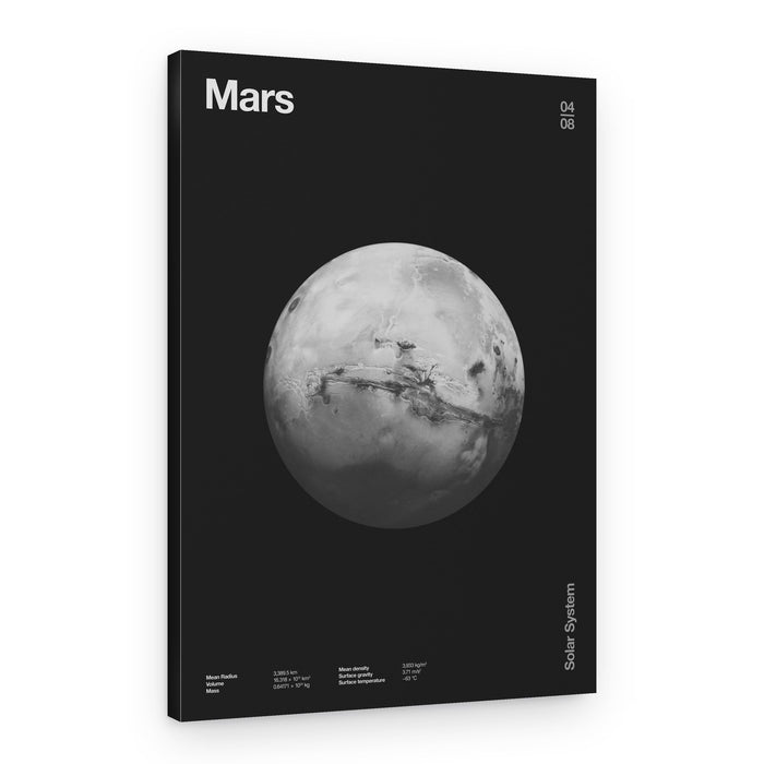 Planet Mars – Canvas Print